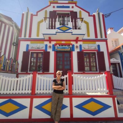 Portugalia 2022- domki w paseczki, wielka woda i trochę jakby Wenecji